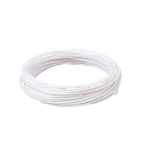 Pla 20 Metre Beyaz Filament 1.75 mm3D Kalem ve 3D Yazıcılar için Uygundur
