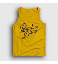 Presmono Unisex Sarı Rare To Die Panic! at the Disco Atlet 73359tt (Sarı)