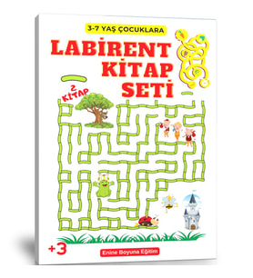 3-7 Yaş Çocuklara Labirent Kitap Seti (2 Kitap)