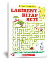 3-7 Yaş Çocuklara Labirent Kitap Seti (2 Kitap)