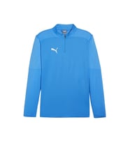 Puma Teamfinal Training 1/4 Zip Top Erkek Futbol Antrenman Uzun Kollu Üst 65855102 Mavi