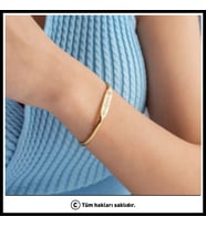 Kişiye Özel İsimli Bileklik (Gold)