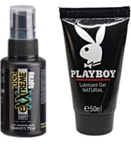 Hintohu Lara Erkeklere Sprey 50 Ml +Playboy Lubricant 50Ml Jel