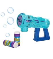 Işıklı Köpük Tabancası 30 cm - 2 Adet Solüsyonlu Pilli Baloncuk Makinesi+ 500ml Solüsyon Hediyeli