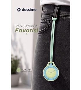 Boyol Pop Çanta Charm Unisex Aksesuar Saat D-Sport Yeşil D-404