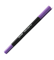 Caretta Twinliner Çift Uçlu Keçeli Kalem 0.4 MM-1.0 MM Mor (10 Lu Paket) (Karışık)