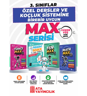 3. Sınıflar İçin Özel Dersler ve Koçluk Sistemine Birebir Uygun Max Tüm Dersler Seti