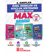 3. Sınıflar İçin Özel Dersler ve Koçluk Sistemine Birebir Uygun Max Tüm Dersler Seti