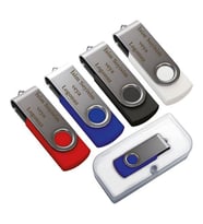 Kişiye Özel Usb Flash Bellek 16 GB Kutulu - CH6652 (Kırmızı)