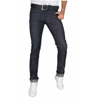 İç Astarlı Slim Fit. Likralı Erkek Kot Pantolon 1242 (Koyu Lacivert)