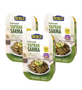 Burcu Zeytinyağlı Yaprak Sarma 200 gr x 3 Adet
