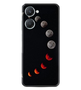 Vivo Y18 Kılıf Desenli Silikon Platinium Series Mooons 1861