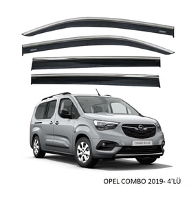 EKİCİLER OPEL COMBO 2019 SONRASI KROMLU CAM RÜZGARLIĞI