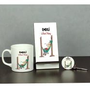 Emekli Üçlü Set (Kupa + Telefon Standı + Anahtarlık)