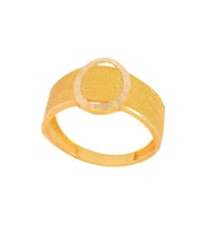 Cigold Taşsız Yüzük 14 Ayar Altın 2.96 Gr OA-K21701029050 (SARI-TABA)