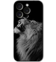 İphone 15 Pro Kılıf HD Desen Baskılı Kılıf - Lion