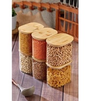 Cooker Borosilikat Cam Kavanoz 13 cm 1 Adet