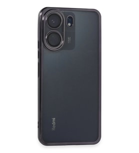 Durukar® Redmi 13C Kılıf Lensli Silikon - Mor