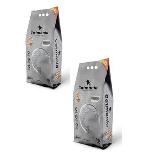 Catmania Aktif Karbon Grey Bentonit Kedi Kumu 10x2 20 LT