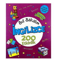 Bul Bakalım 200 İngilizce Etkinlik Kitabı Yuva Yayınları