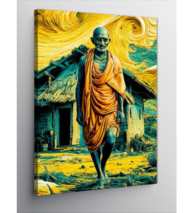 Kanvas Tablo Mahatma Gandi