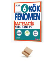Fenomen 6. Sınıf Maarif Kök Matematik Soru Bankası + Telefon Standı