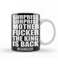 The King Is Back Conor Mcgregor Kupa Bardak Porselen