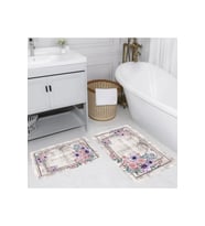 Eliana Home Baskılı 2'li Banyo Paspas Takımı RVG5066