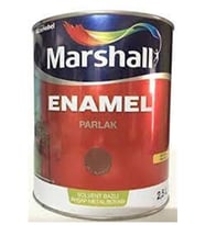 ENAMEL SOLVENT BAZLI AHŞAP-METAL BOYASI PARLAK AÇIK KAHVE 2,50 LT