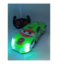 Uzaktan Kumandalı Full Fonksiyon Araba Süper Kaplama Disko Işıklı Cars Oto Şimşek Mcqueen 24 cm
