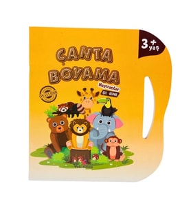 Nessiworld Çanta Kitap Boyama Kitabı Hayvanlar