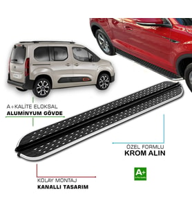 CITROEN BERLİNGO 2019 2020 2021 2022 2023 YAN BASAMAK