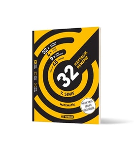 Hız 7. Sınıf Matematik 32 Haftalık Deneme-Bağlam Temelli Sorular ve Maarif Müfredat
