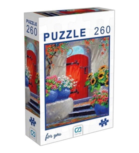 Ca Games Kırmızı Kapı Puzzle 260 Parça CA.6001