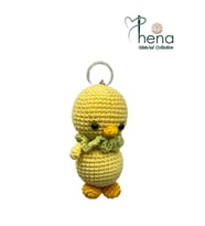 Hena Collections Civciv Anahtarlık (Sarı, Amigurumi, Organik)