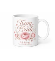 Team Bride Yazılı Baskılı Kupa Bardak Bekarlığa Veda Hediye Hatıra