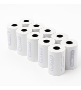 80x25 mm Adisyon Rulosu Termal Rulo 5 Paket (50 Adet)