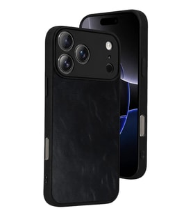 Newface Apple iPhone 17 Pro Aras Deri Kapak - Siyah