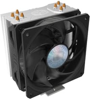 Master Hyper 212 EVO V2 CPU soğutucu, LGA1700 tutuculu, kademeli soğutuculu işlemci fanı, 4 doğrudan temas ısı borusu, X-Vents tasarım, 120 mm SickleFlow fan