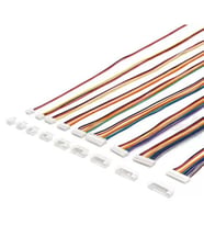 PH 2.0mm 8pin 30cm Kablolu Konnektör (Beyaz) Takım x 1 adet (rf054) (Siyah-Kırmızı)