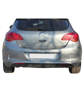 Opel Astra Uyumlu J Hatchback Arka Tampon Altı 2010 Ve Sonrası