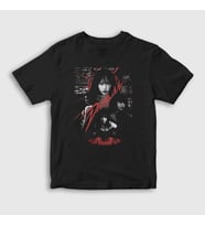 Presmono Unisex Çocuk Siyah Drama K Pop Aespa T-Shirt 480172tt