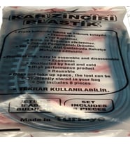 Araç Oto 8 Adet Plastik Lastik Kar Zinciri Araç Paleti