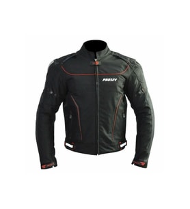 Motosiklet Montu Reflektörlü 4 Mevsim Maxdura Kumaş Hörgüçlü Model Motor Mont Siyah