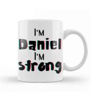 Daniel Name Personalized Custom Design Gift Baby Gift For Him Kupa Bardak Porselen