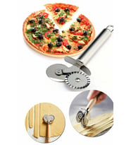Hamur, Pizza, Börek Kesme Bıçağı Çift Başlıklı