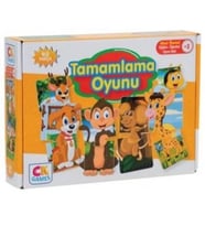 Tamamlama Oyunu Okul Öncesi Oyun Seti