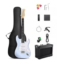 Donner DST-80 ST Elektro Gitar Seti (Sonic Blue)