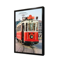 İstanbul Tramvay Çerçeveli Mdf Tablo