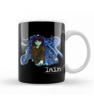 Serial Experiments Lain Lain The Wired Kupa Bardak Porselen